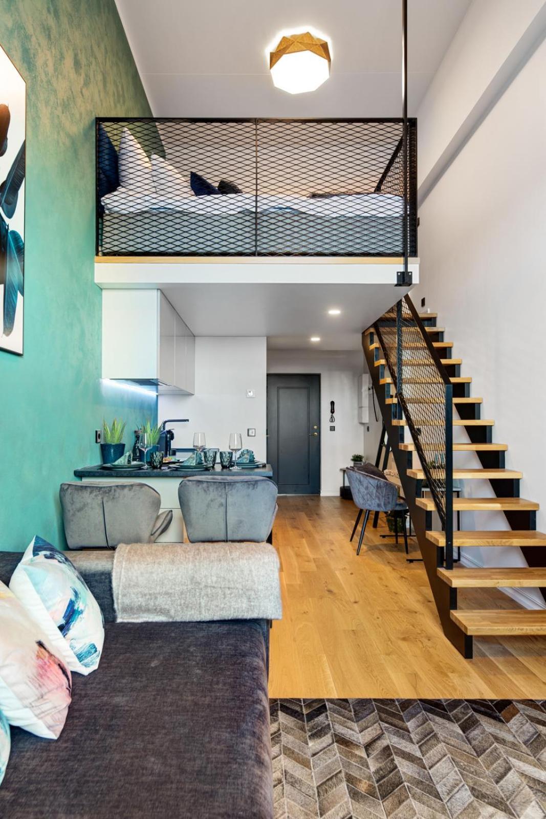 Tempus Te Premium Duo Lofts Tartu - Private Cinema, Gym And Terrace Apartment Exterior photo