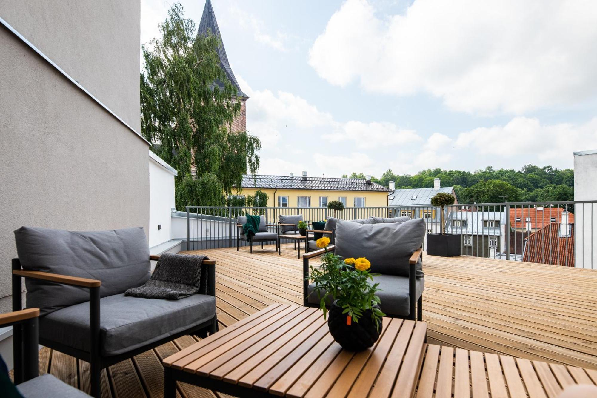Tempus Te Premium Duo Lofts Tartu - Private Cinema, Gym And Terrace Apartment Exterior photo